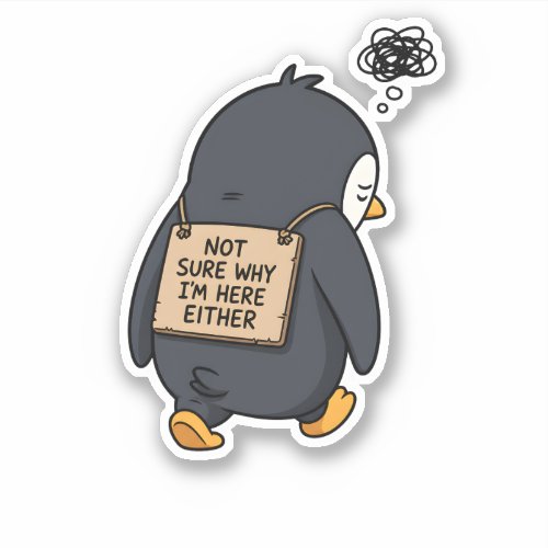 Cute Introvert Humor Sticker