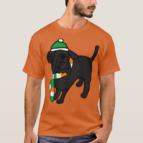 Cute Irish Dog on St Patricks Day T_Shirt