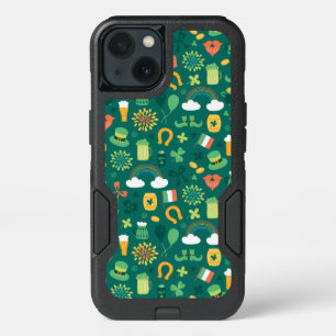 Cute Irish Icon Pattern iPhone 13 Case