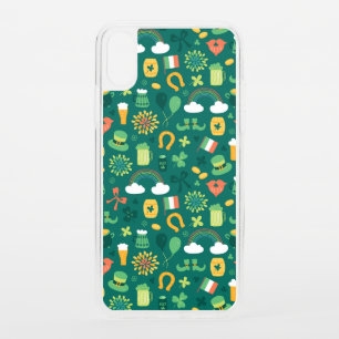 Cute Irish Icon Pattern iPhone XS Case