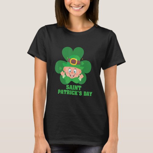Cute Irish Saint Patricks Day 1 T_Shirt