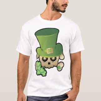 Cute Irish Skull T-Shirt