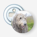 Cute Irish Wolfhound Bottle Opener
