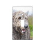 Cute Irish Wolfhound Light Switch Cover