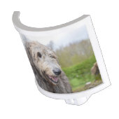 Cute Irish Wolfhound Night Light (Angled)