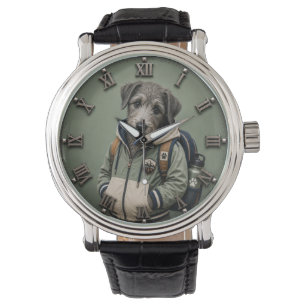 Cute Irish Wolfhound Puppy Watch