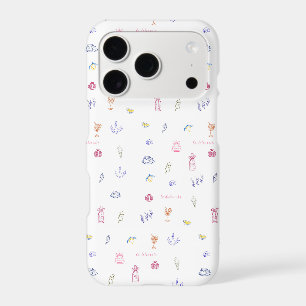 Cute Italian Minimalist Birthday iPhone 17 Pro Case
