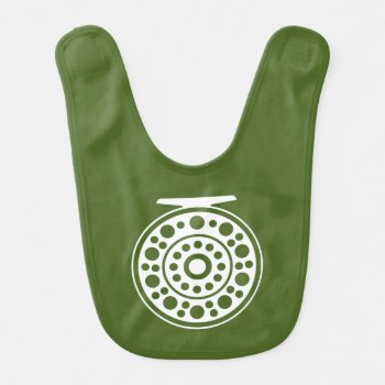 Cute Item For Fans Of Fly Fishing Baby Bib by TroutWhiskers at Zazzle