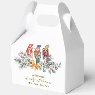 Cute It's Cold Outside Nutcracker Baby Shower  Favor Boxes