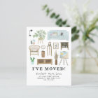Cute I've Moved Boho Watercolor Home Decor Moving