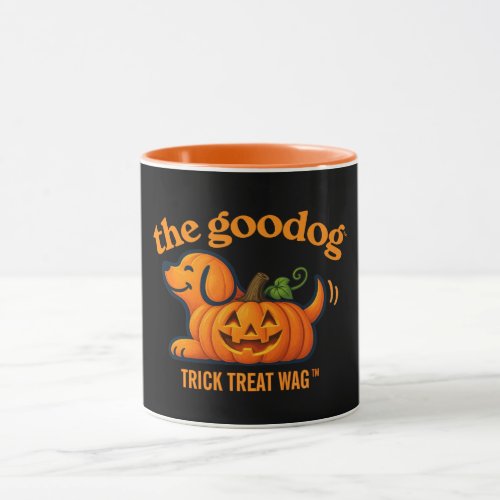 Cute Jack-O-Lantern Pupkin Dog Lover Mug
