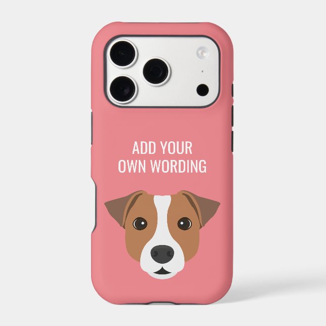 Cute Jack Russell Dog Case-Mate iPhone Case (Back)