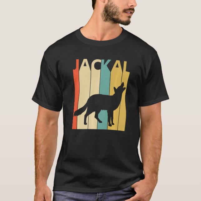 Cute Jackal Animal  T-Shirt (Front)