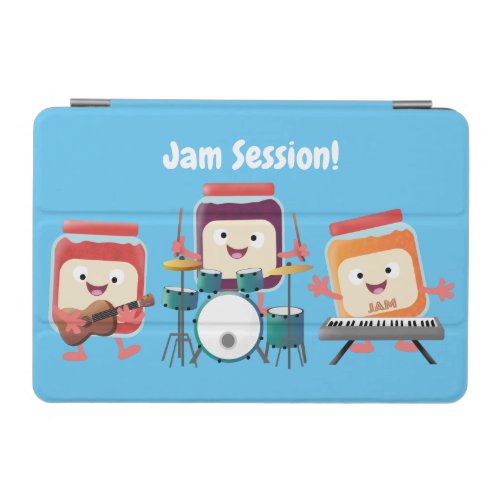 Cute jam session cartoon musician humour iPad mini cover