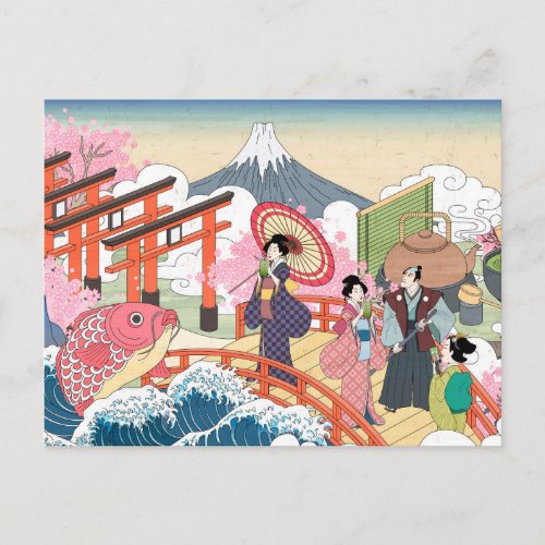 Cute Japan Postcard