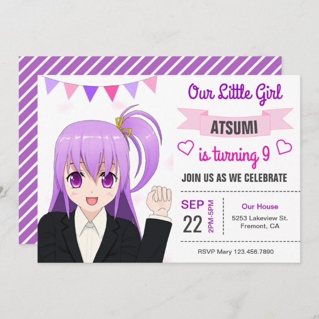 Novel Concept Designs  Tokyo Ghoul  Anime  Birthday Party  Invitation