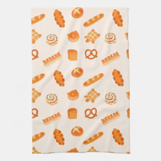 Cute Japanese Bakery Breads Cozy Aesthetic Kitchen Towel