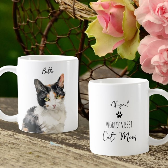 Cute Japanese Bobtail Cat Custom Best Mom / Dad  Coffee Mug (Creator Uploaded)