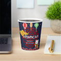 Cute Japanese Hibachi Dinner Birthday Party Paper Cups | Zazzle