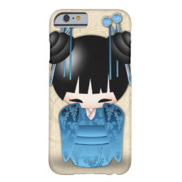 Cute Japanese Kokeshi Doll Barely There iPhone 6 Case