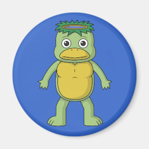 Cute Japanese Monster- Kappa Yokai Magnet