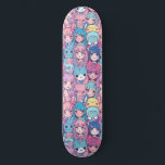 Cute Japapese Anime Girl Pattern Skateboard<br><div class="desc">This Cute Japapese Anime Girl Pattern Skateboard will look equally cool on your wall as on the street</div>