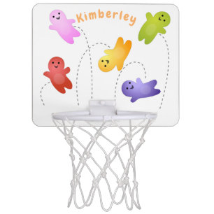 Cute jelly babies candy sweets cartoon mini basketball hoop