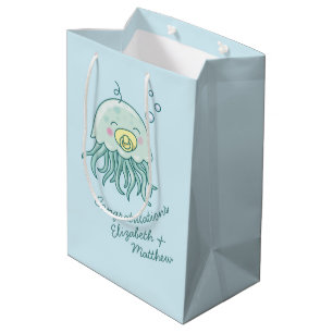 Cute Jellyfish Baby Shower Kawaii Medium Gift Bag
