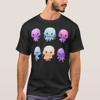 Cute Jellyfish Jelly Fish Sea Ocean For Women T-Shirt