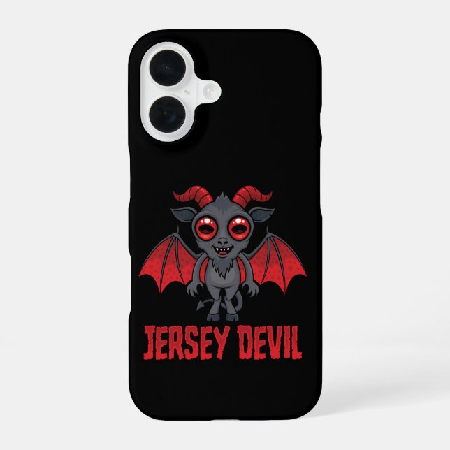 Cute Jersey Devil of the Pine Barrens iPhone Case (Back)
