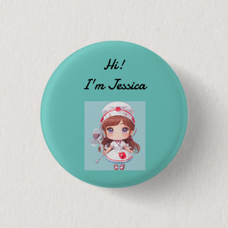 Cute Jessica Nurse (1) Badge Button