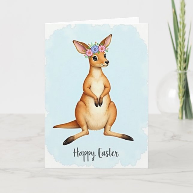 Cute Joey Springtime Card (Front)