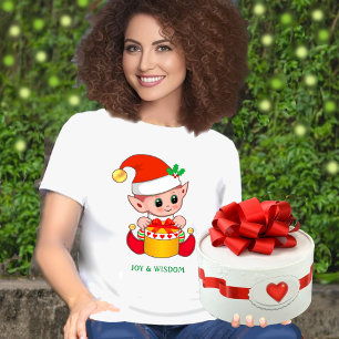 Cute Jolly Christmas Elf T-Shirt
