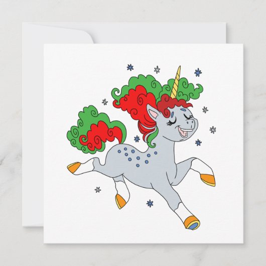 Cute jolly unicorn (Front)