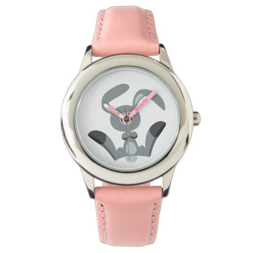 Cute Joyful Cartoon Rabbit Watch