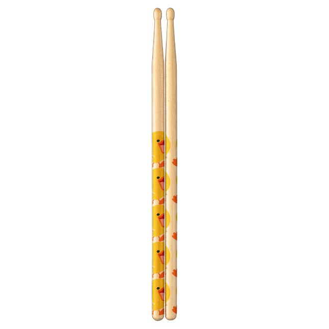 Cute Joyous Cartoon Duckling Drumsticks (Front)