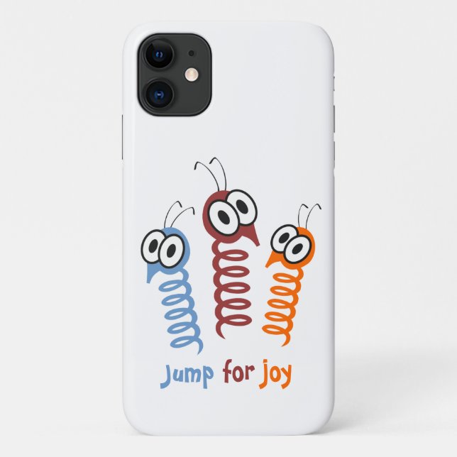 Cute Jump for joy quote Case-Mate iPhone Case (Back)
