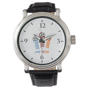 Cute Jump for joy quote funny Watch
