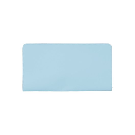 Cute jumping peas in pod cartoon illustration checkbook cover (Back)