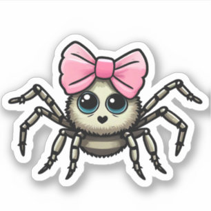 Cute Jumping Spider Sticker