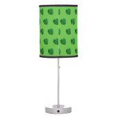 Cute Jungle Animal Green Cartoon Rainforest Safari Table Lamp (Back)