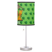 Cute Jungle Animal Green Cartoon Rainforest Safari Table Lamp (Right)