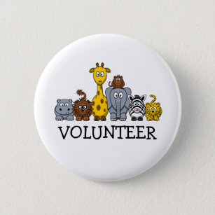 CUTE JUNGLE ANIMALS ADD YOUR TEXT BUTTON