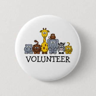 CUTE JUNGLE ANIMALS ADD YOUR TEXT BUTTON