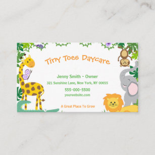 Babysitting Business Cards Business Card Printing Zazzle