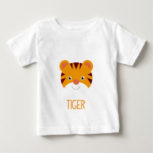 CUTE JUNGLE ANIMALS _ TIGER BABY T_Shirt