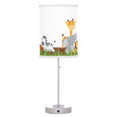 Cute Jungle Baby Animals Table Lamp (Back)