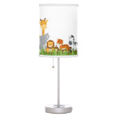 Cute Jungle Baby Animals Table Lamp (Right)