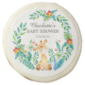 giraffe baby shower favors