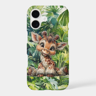 Cute Jungle giraffe lovers iPhone 17 Case